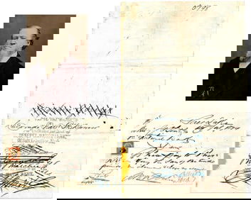 Brigham Young Endorsed Check, PSA Authentication