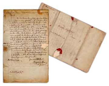 Benjamin Chew of the Pennsylvania High Court of Errors & Appeals Writes to Delaware Attorney General