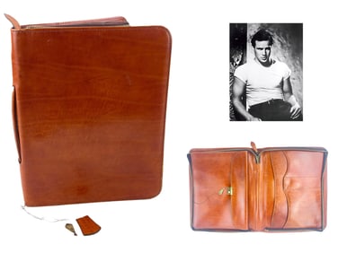Marlon Brando's Personal Leather Attaché, From His Estate