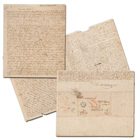 Felix Mendelssohn Signed Letter to Adolf Lindblad