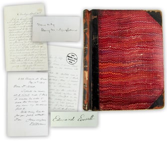 Autograph Album of 19th Century Notables, 150+ Pages: Academics, Clergymen, Writers, & More!