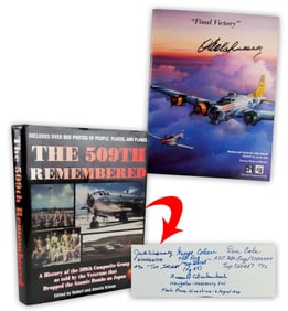 509th Composite Group Pair of Signed Books: Sweeney, Plus Crew Members of 393rd Bomb Squadron