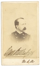 Daniel Butterfield Signed CDV