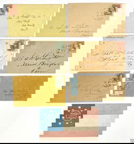 12 Confederate Covers - Great Dealer's Lot!