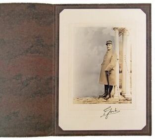 Ferdinand Foch Signed Hand-Tinted Photograph, Ex-Forbes