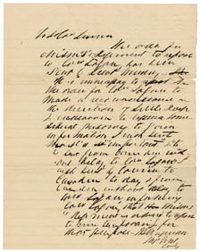 John B. Magruder ALS Instructing TX & AR Infantry & Rangers to Reconnoiter Little Rock