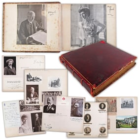 Incredible Autograph Album Collected By Margot Asquith! Royalty, Politicians, Writers, Actors,