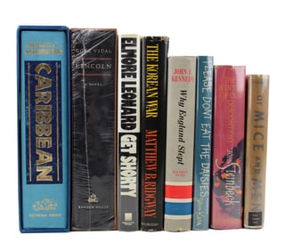 [Dealer's Lot] Collection of 8 Books from 1828-1934, All But One 1st Editions