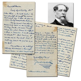 Charles Dickens ALS on His Efforts to Reform the Royal Literary Fund