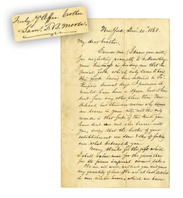 Samuel Morse Attractive ALS Re: Cutlery & Untrustworthy Butlers!