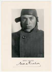 Max Valier, Austrian Rocket Scientist, Striking SP
