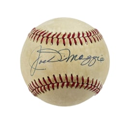 Joe DiMaggio Signed Baseball with PSA/DNA Authentication