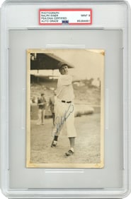 Fine Vintage Ralph Kiner Signed Burke Photo, PSA Graded Mint 9!