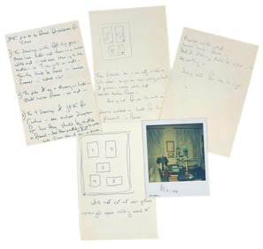 Jacqueline Kennedy Notes For Apartment Décor, Re: Photos of JFK and Children!