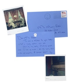 Jackie Kennedy to Her Personal Framer: "...You are a very important person in our lives..."