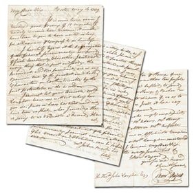 Inauguration of G. Washington, T. Russell Writes to J. Langdon 2 Weeks After: "the president and
