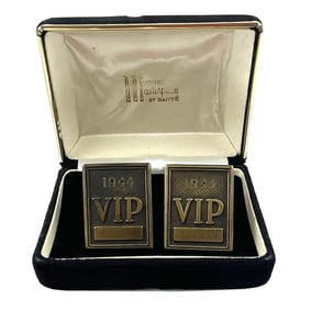 Truman's "VIP" Cufflinks from 1944, Great Presidential Relic!