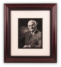 Harry Truman Signed & Inscribed Portrait Photograph, PSA Authenticated