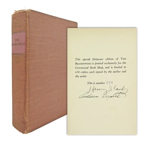 Andrew Wyeth & H.S. Canby Signed Ltd. Ed. "The Brandywine"