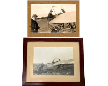 Wright Bros: Early Flight Training Images Feat. Famous Balloonist Zens in France!