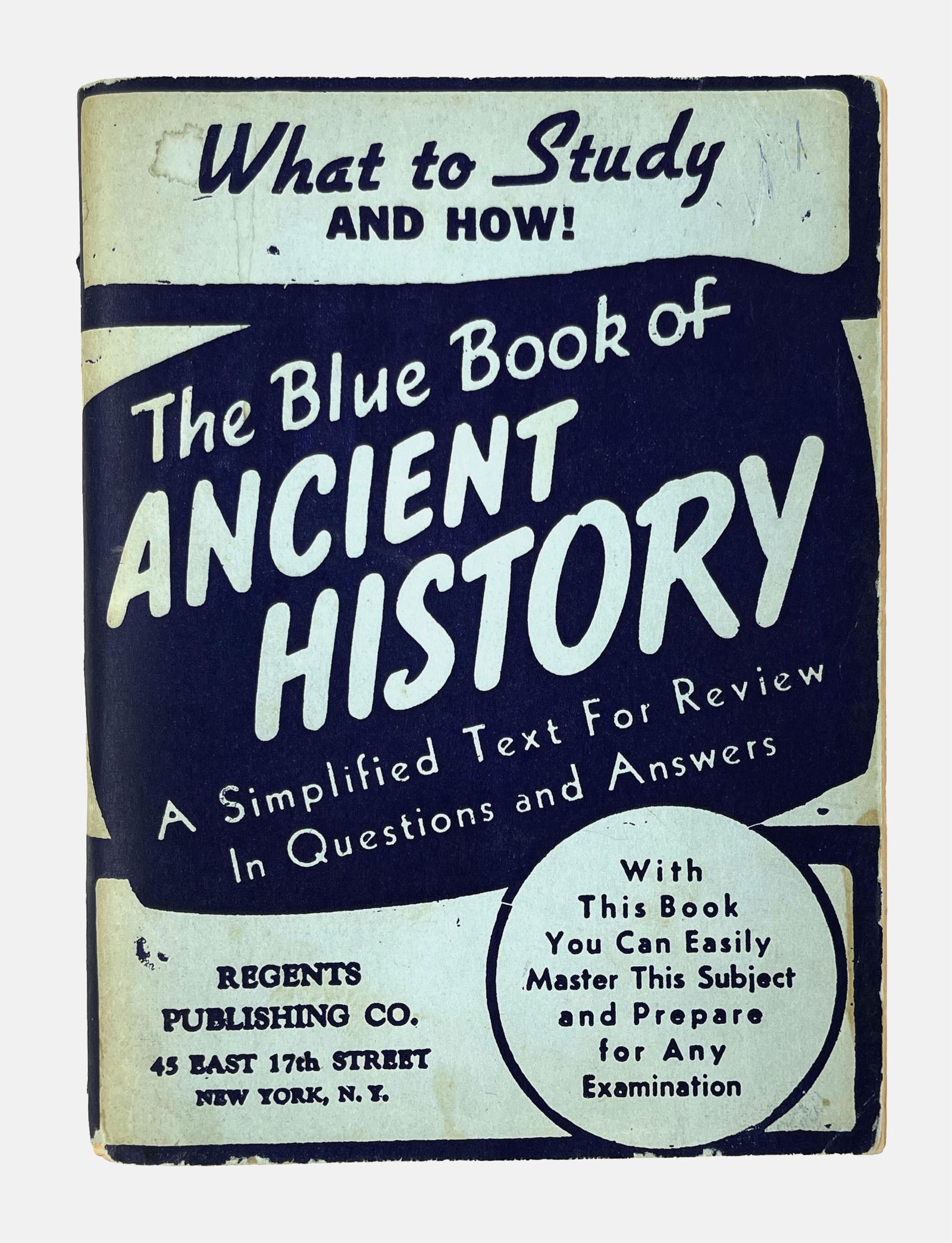 A Study Guide from Mob Accountant Meyer Lansky's Library, Ex: Mob Collection! (1 of 2)