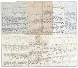 Selling Slaves, 8 Letters, 18pp, "act so that the negroes cant get out of the way" - Archive of