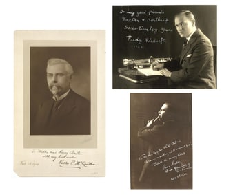 Vintage Early 20th C. Musicians Signed Photos