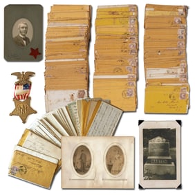 Soldier's Civil War-date Correspondence Archive, Over 300 Letters, Plus More!