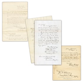 Civil War-Dated Naval Directives Signed by Gideon Welles & J.A.B. Dahlgren, 3 Pcs Total, 1862-1864