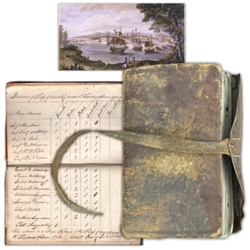 Vermont Orderly Book War Of 1812 Vergennes & Battle Plattsburgh, Lists Members of Cavalry Company