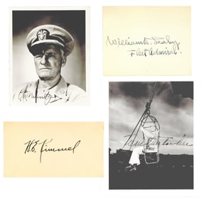 World War II Admirals: Nimitz, Kimmel, Mitscher and Leahy