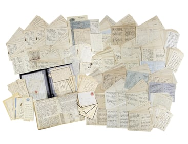 Herbert Henry Asquith Extensive Archive of Letters [360+] to Mrs. Hilda Harrison, 1915-1927