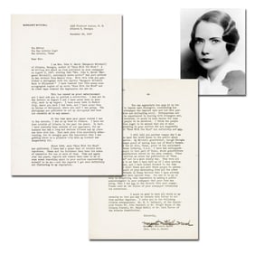 Margaret Mitchell: "I am...author of Gone With the Wind" About Imposter Stealing Her Thunder,