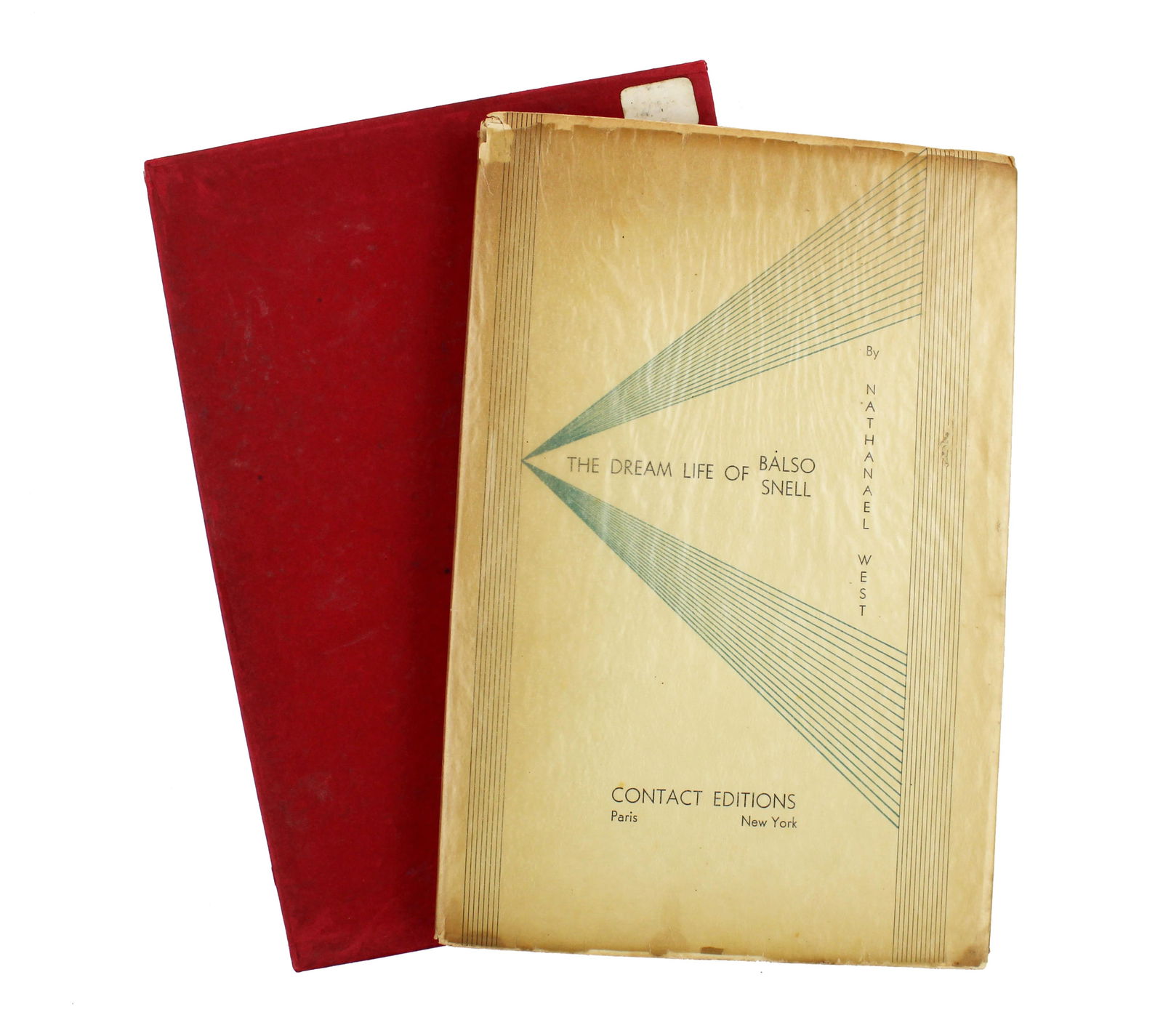 Nathanael West Ltd. Edition 348/500 of "The Dream Life of Balso Snell" (1 of 4)