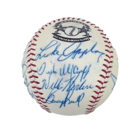 Appling, Kaline, Robinson, Doerr, Feller, Wynn other 14 HOFers and Greats – JSA Superb!