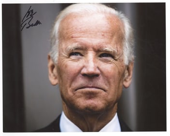 Joe Biden Signed Photo, with JSA - Great Image!