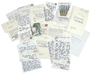 Mamie Eisenhower Archive of 15 Letters, A Charming Collection to a Lifelong Friend