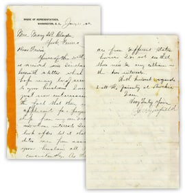 James Garfield ALS as Representative: "…I do not see that there need be any collusion in the