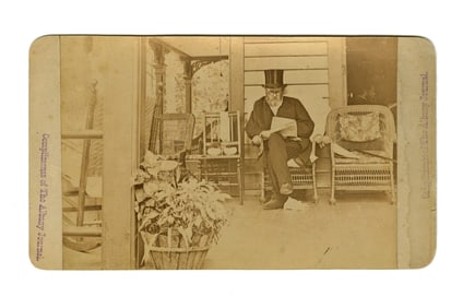 Ulysses S. Grant Cabinet Card Taken Four Days Before His Death