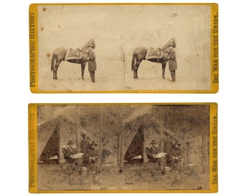 Incredible U.S. Grant Battlefield Stereoviews by Brady!