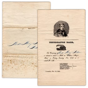 NY Celebrate William Henry Harrison’s Victory with a “Tippecanoe Ball”