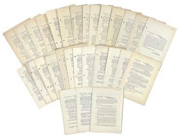 Lincoln: 30 General Orders Issued re: Courts Martial Verdicts, 1862-1863