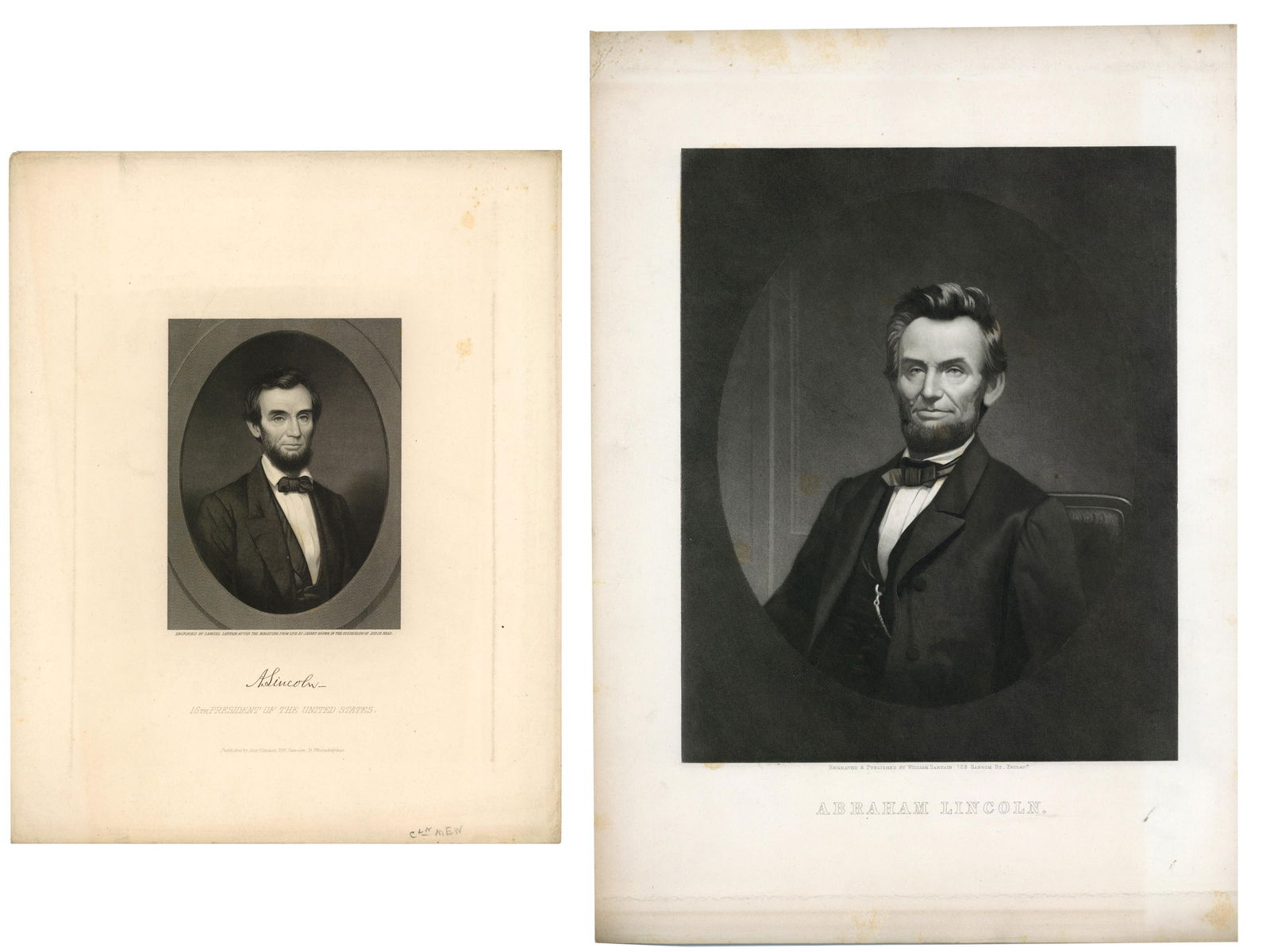 Abraham Lincoln Engravings (1 of 3)
