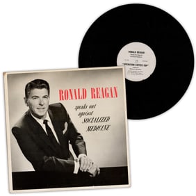 Ronald Reagan Speaks Out Against Socialized Medicine, Scarce Vinyl For American Medical Association