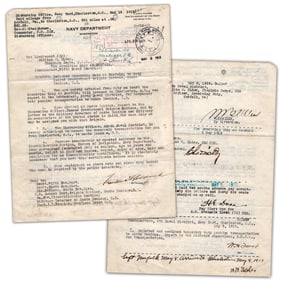 Franklin D. Roosevelt Orders Chaplain to Duty in Dominican Republic