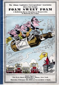 Rare FDR Satire Revue from New York Legislative Correspondents Celebrating End of Prohibition