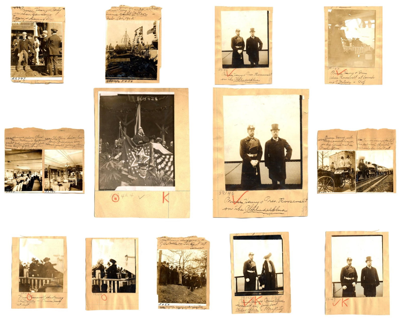 T. Roosevelt Strengthens German-American Relations Just Before Tensions Rise Leading to WWI. Ex.: Theodore Roosevelt n.p., ca. 1902 T. Roosevelt Strengthens German-American Relations Just Before Tensions Rise Leading to WWI. Ex. Underwood & Underwood Archive Archive A collection of fifteen origina
