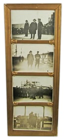 Theodore Roosevelt Visits Newport Naval Training Station in 1918, Previously Unpublished Snapshots