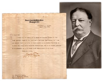 Chief Justice William Howard Taft TLS