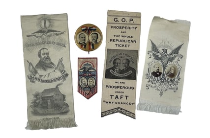 Nineteenth-Century and Early Twentieth-Century Presidential Ephemera